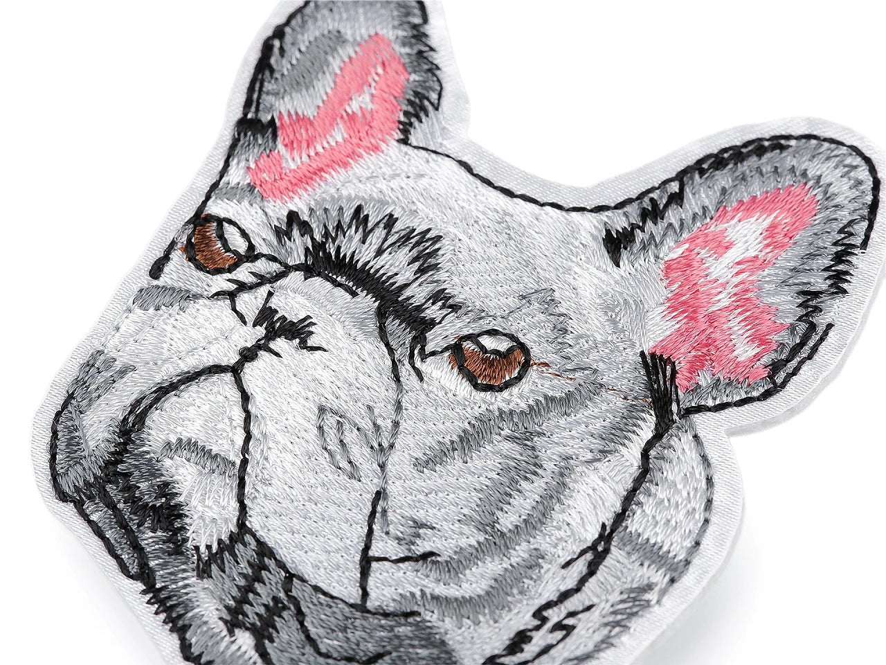 Patch thermocollant bulldog | 5,8 x 7,7 cm