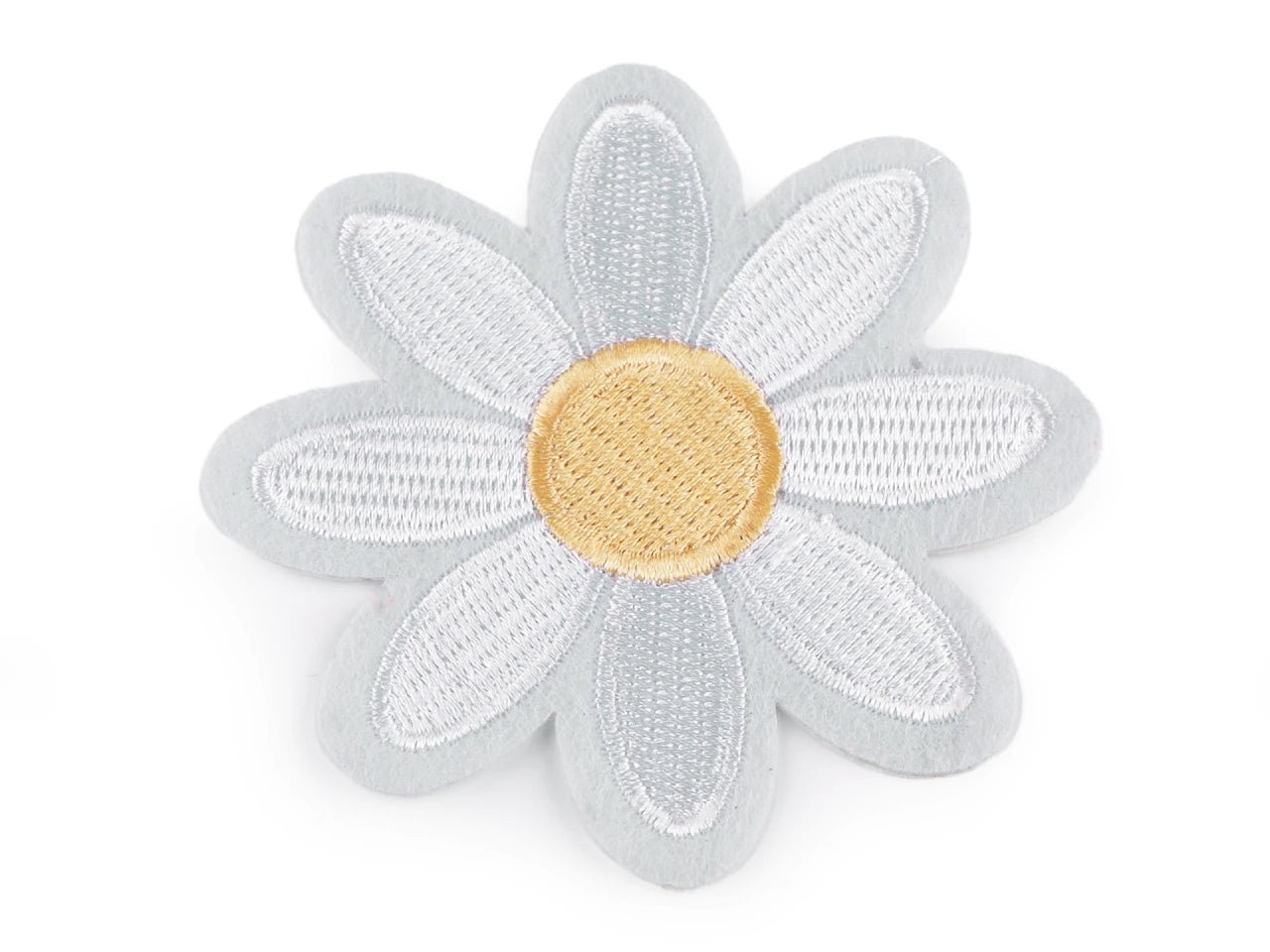 Iron-on patch Flower| 8.5 cm | various shades