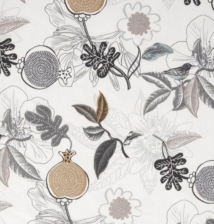 Tissu en toile – capsules de pavot