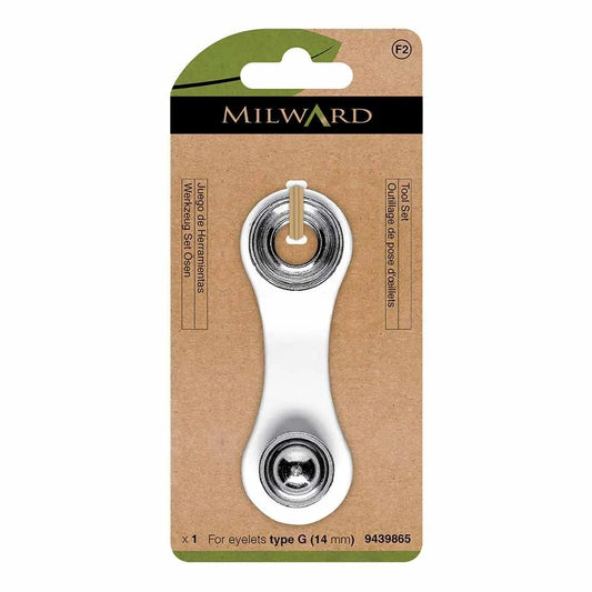 Instruments for inserting eyelets, rings Milward 14 mm