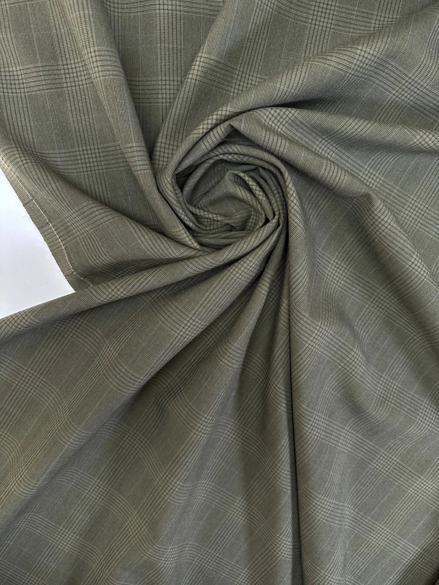Tissu de costume en tweed italien | 63% laine | 37% polyester | 200 g/m² | 150 cm