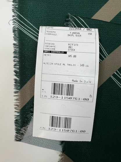 Attēls ar Itāļu krepa audums ar ģeometrisku rakstu | Poliesters 94% Elastāns 6% | 150 cm – pieejams Šarlotes audumi