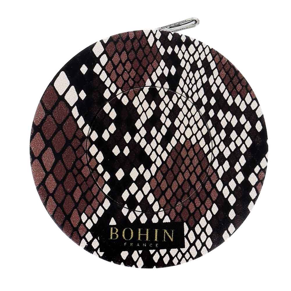 Retractable tape measure Bohin Safari 1.5 m - snakeskin