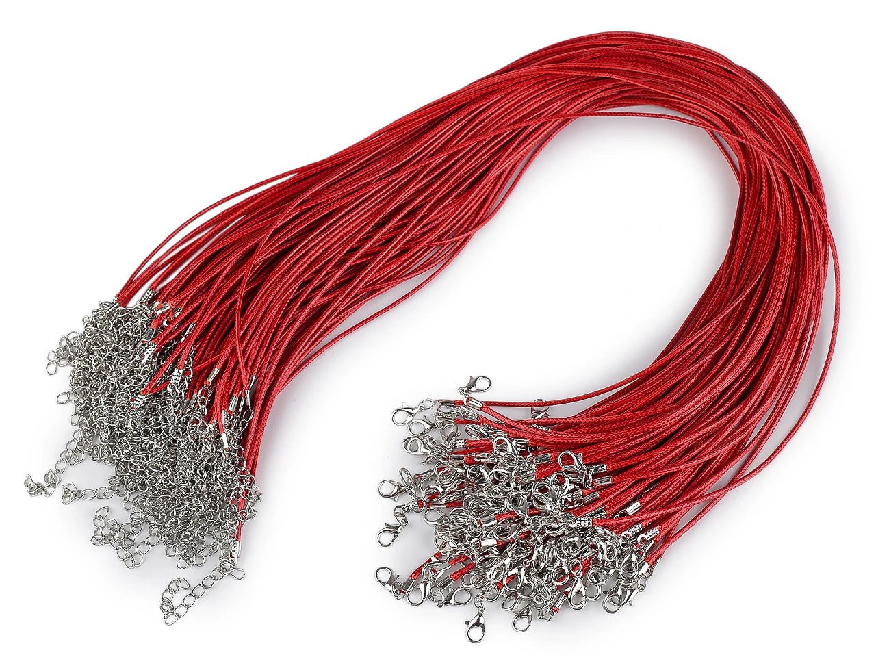 Image avec cordon de collier avec mousqueton – base prête pour bijoux (45 cm) – disponible chez Šarlotes audumi