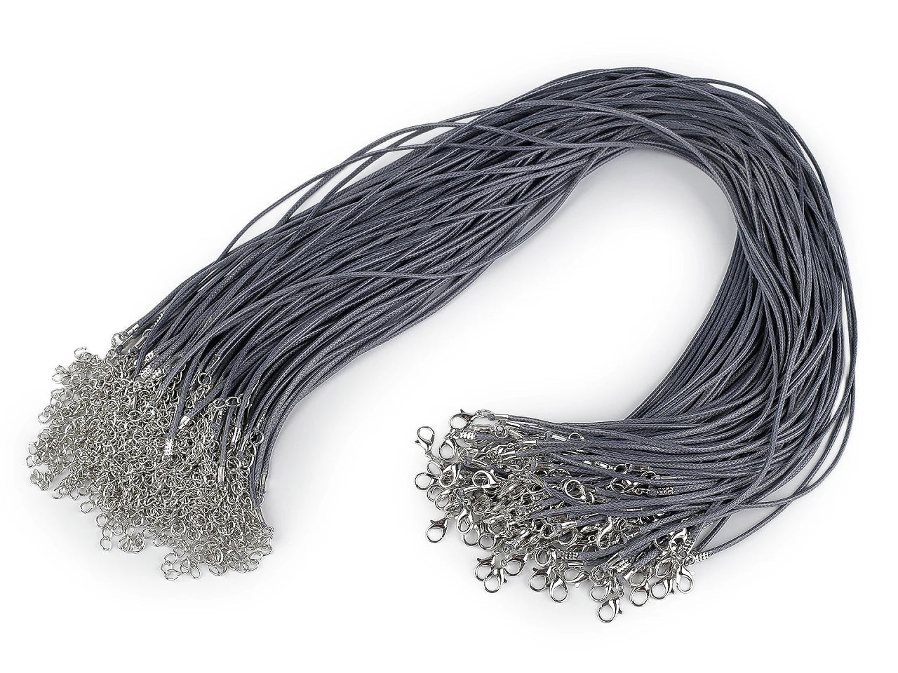 Image avec cordon pour collier avec mousqueton – base prête pour bijoux (45 cm) – disponible chez Šarlotes audumi