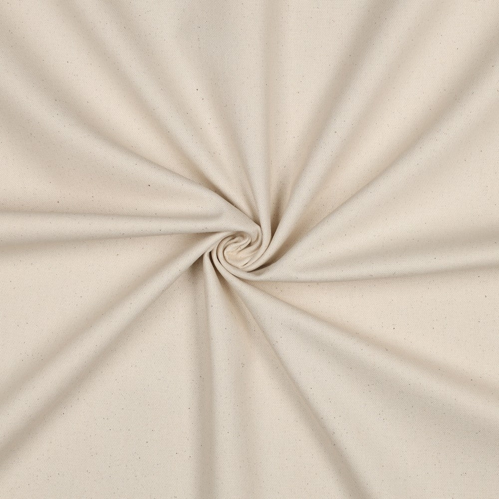 Tissu en toile - naturel, non blanchi 230 g/m²
