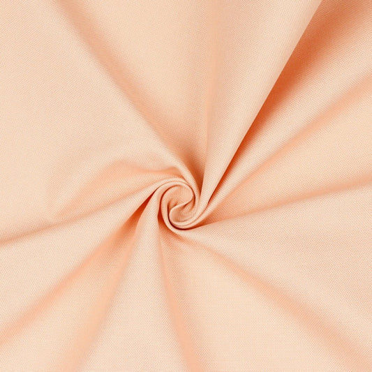 Canvas fabric - a soft salmon pink shade 225 g/m²
