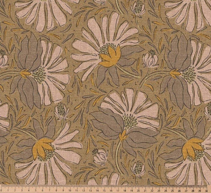 Image sur toile en tissu canvas – monde floral paisible 200 g/m² – disponible chez Šarlotes audumi