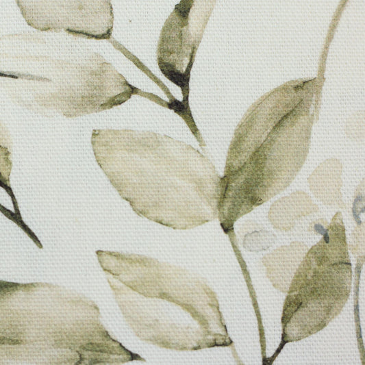 canvas fabric - olive branches 220 g/m²