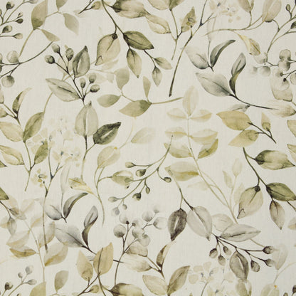 Tissu canvas - branches d'olivier 220 g/m²
