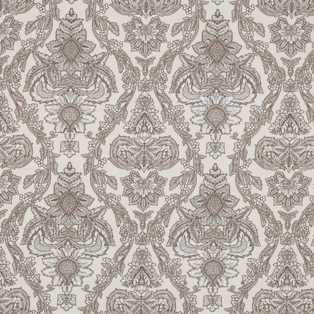 Canvas fabric - ornaments 225 g/m²