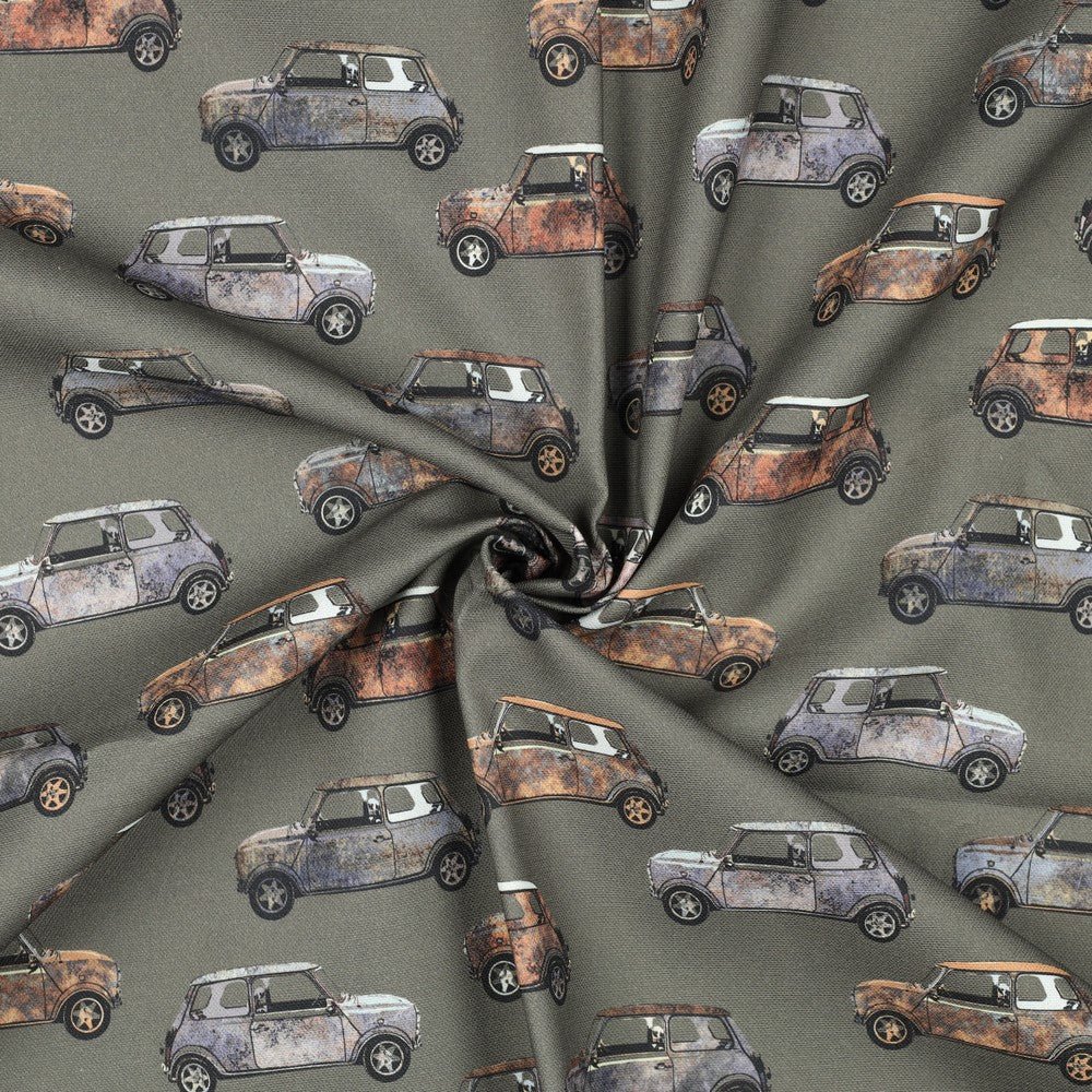 Image avec toile - voiture rétro 225 g/m² – disponible chez Šarlotes audumi
