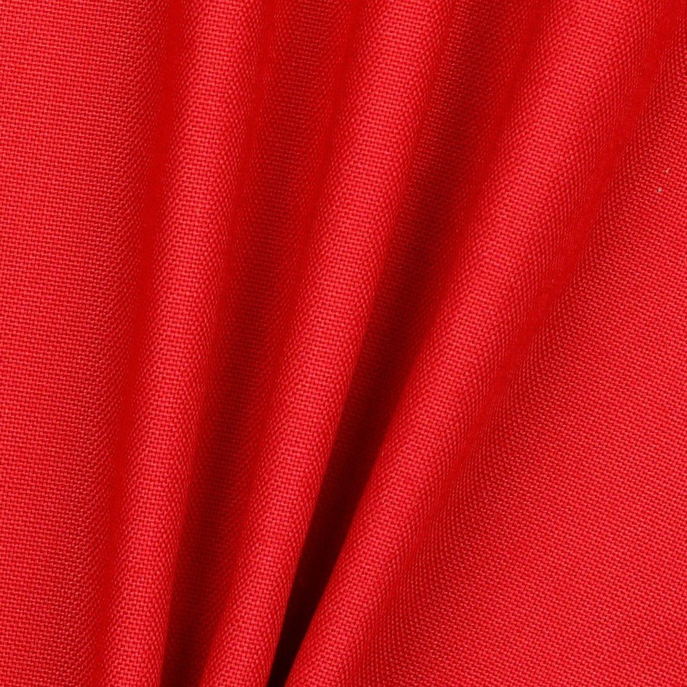 Tissu canvas - rouge 230 g/m²