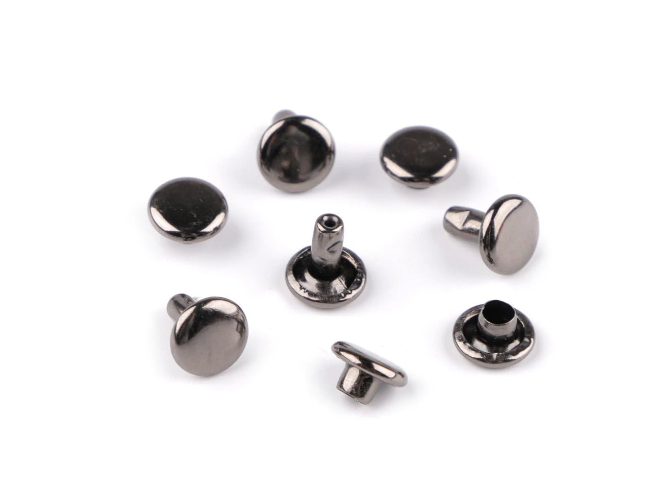 Rivets métalliques bilatéraux Ø8 mm - (100 pièces)