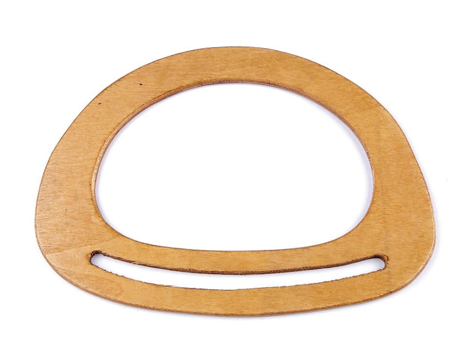 Poignées en bois pour sacs | 2 pcs | 14.5–21 cm