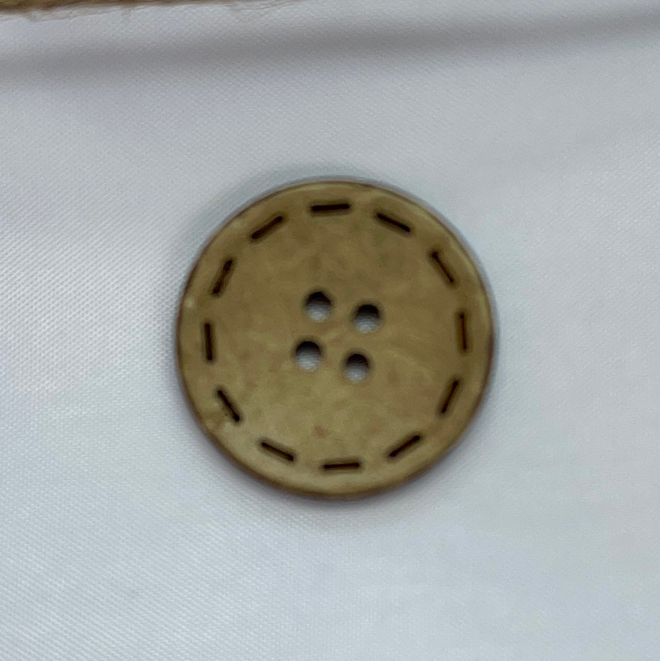 Boutons en coco 28 mm