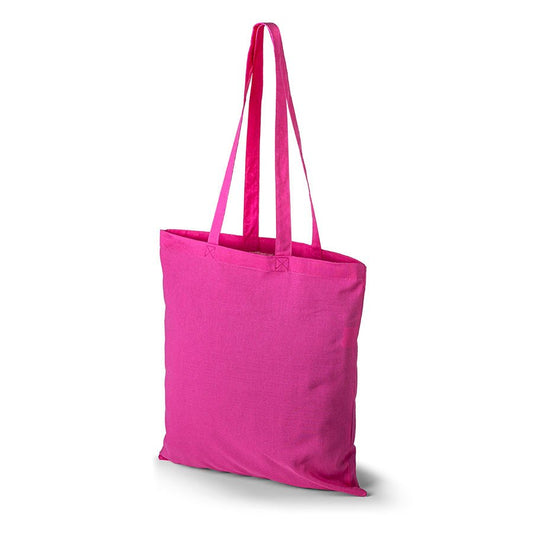 Sac en tissu de coton à longues anses 38 x 42 cm 140 g/m² - magenta – disponible chez Šarlotes audumi