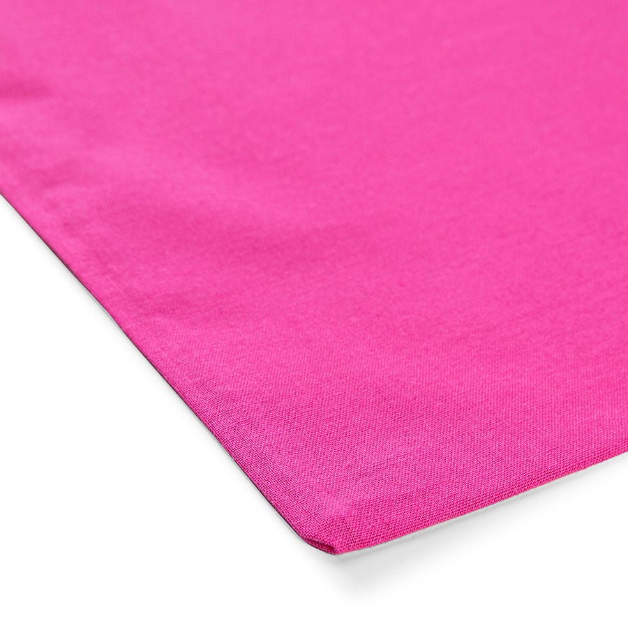 Image avec sac en coton à longues anses 38 x 42 cm 140 g/m² - magenta – disponible chez Šarlotes audumi