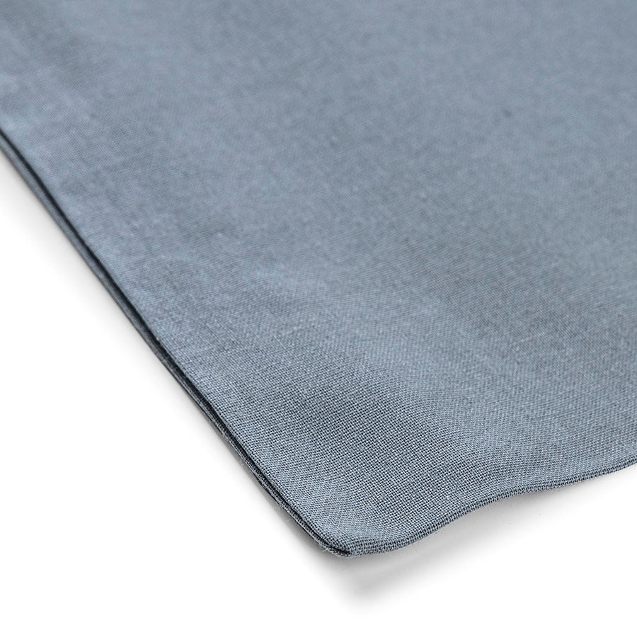 Image du sac en coton à longues anses 38 x 42 cm 140 g/m² - gris – disponible chez Šarlotes audumi