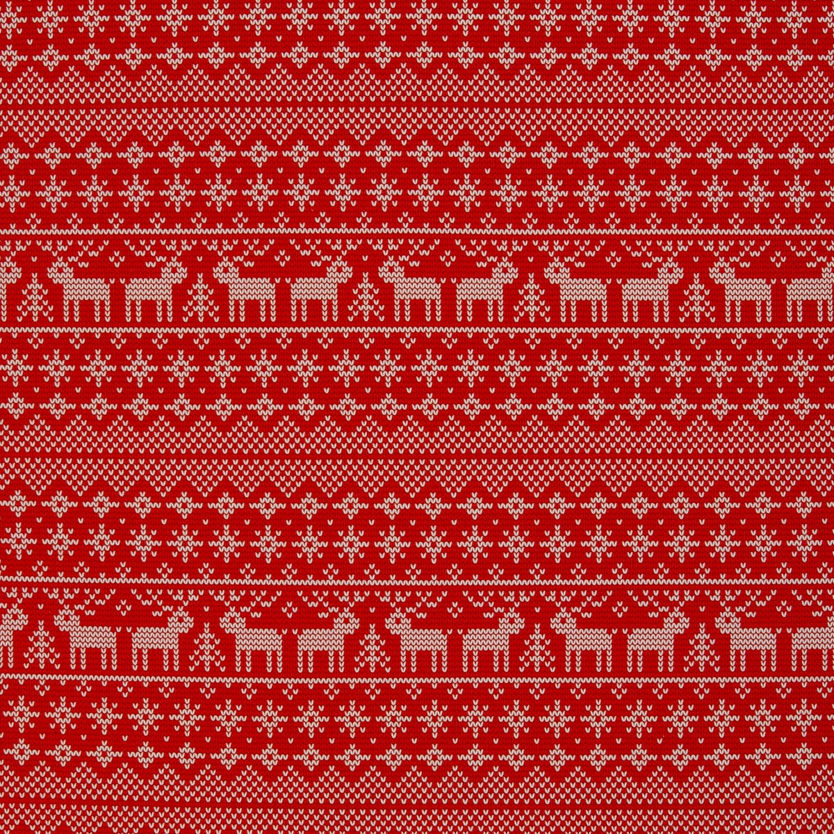 Image en maille boucle en coton avec isolation – motif de Noël – disponible en ligne chez Charlotte’s Fabrics