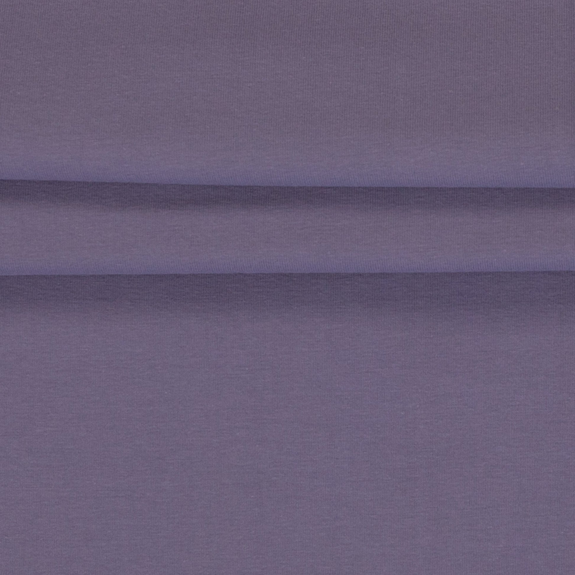 Image de maille bouclette en coton lilas fumé 230 g/m² – disponible en ligne chez Šarlotes audumi