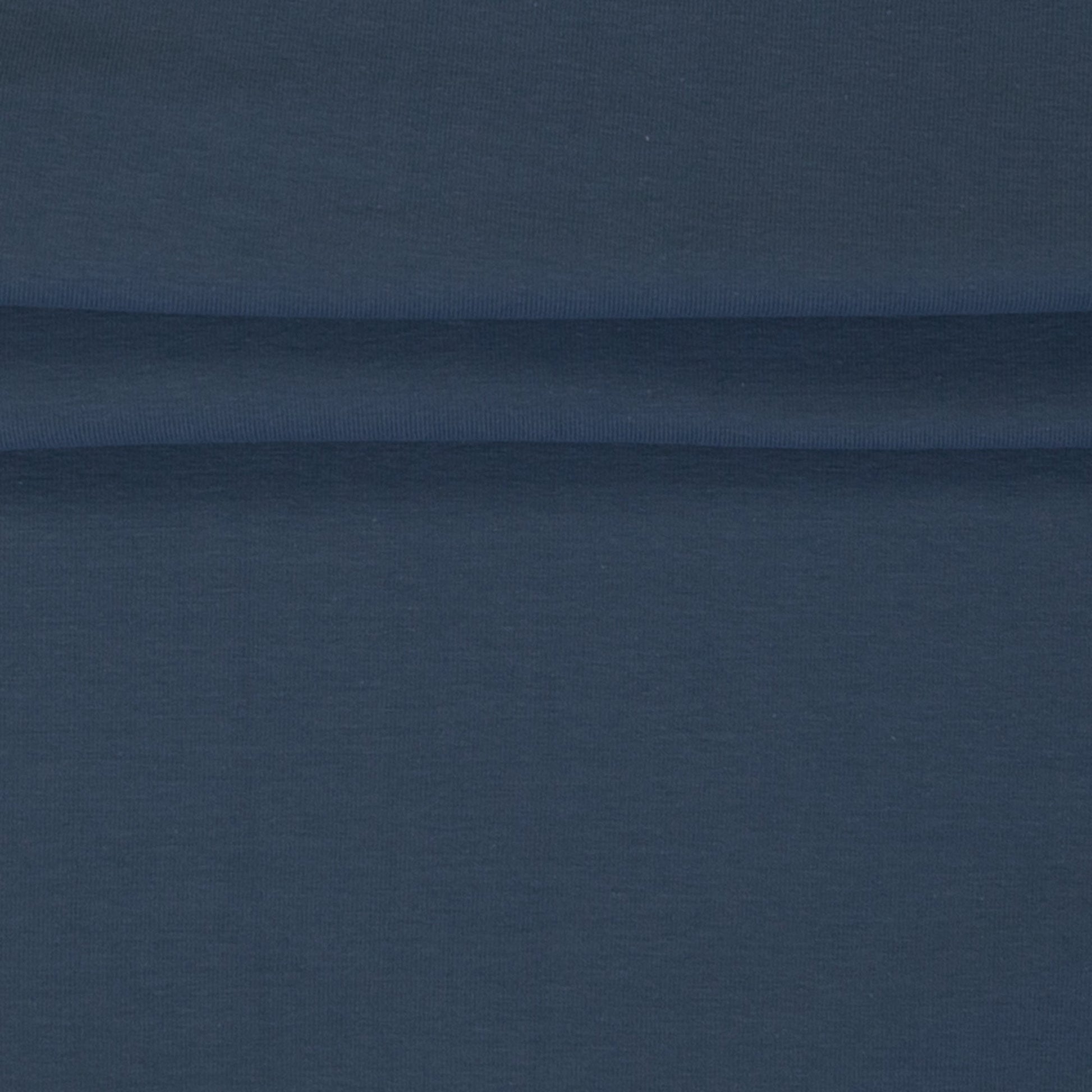 Image avec jersey à boucles en coton et denim bleu 230 g/m² – disponible en ligne chez Šarlotes audumi