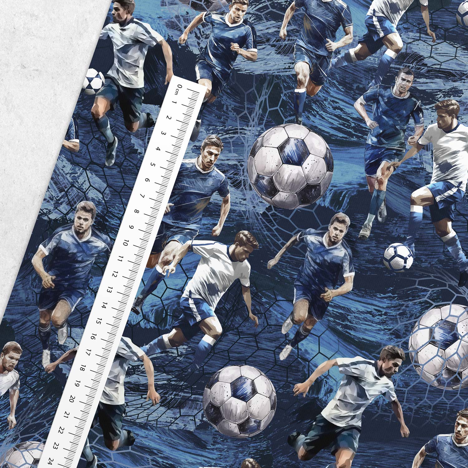 Molleton en coton - football 260 g/m²