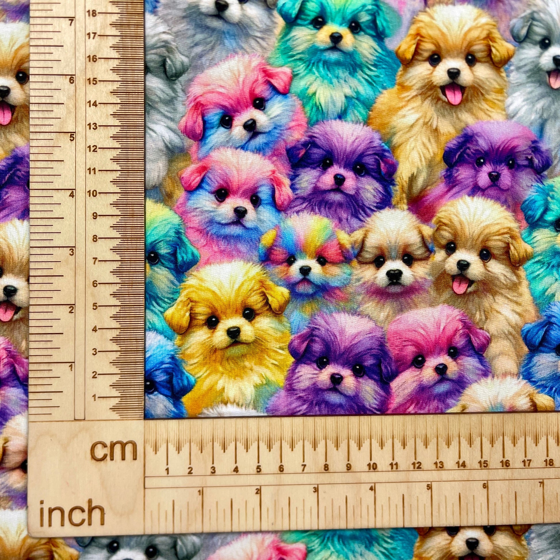 Maille bouclette en coton - chiots 260 g/m²