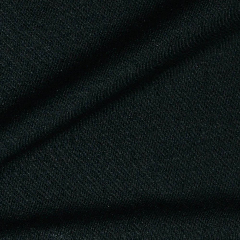 Maille bouclette en coton recyclé♻️ - noir 235 g/m²