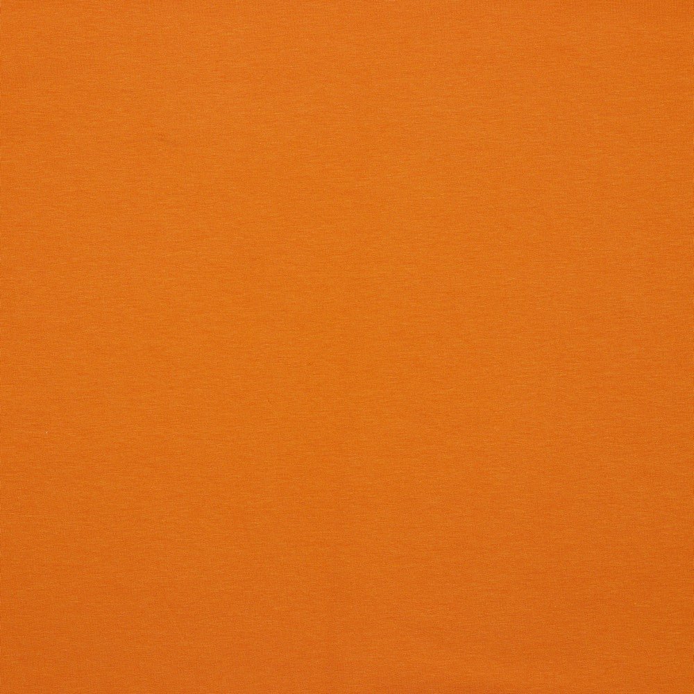 Maille bouclette en coton - orange 235 g/m² (certif. GOTS)