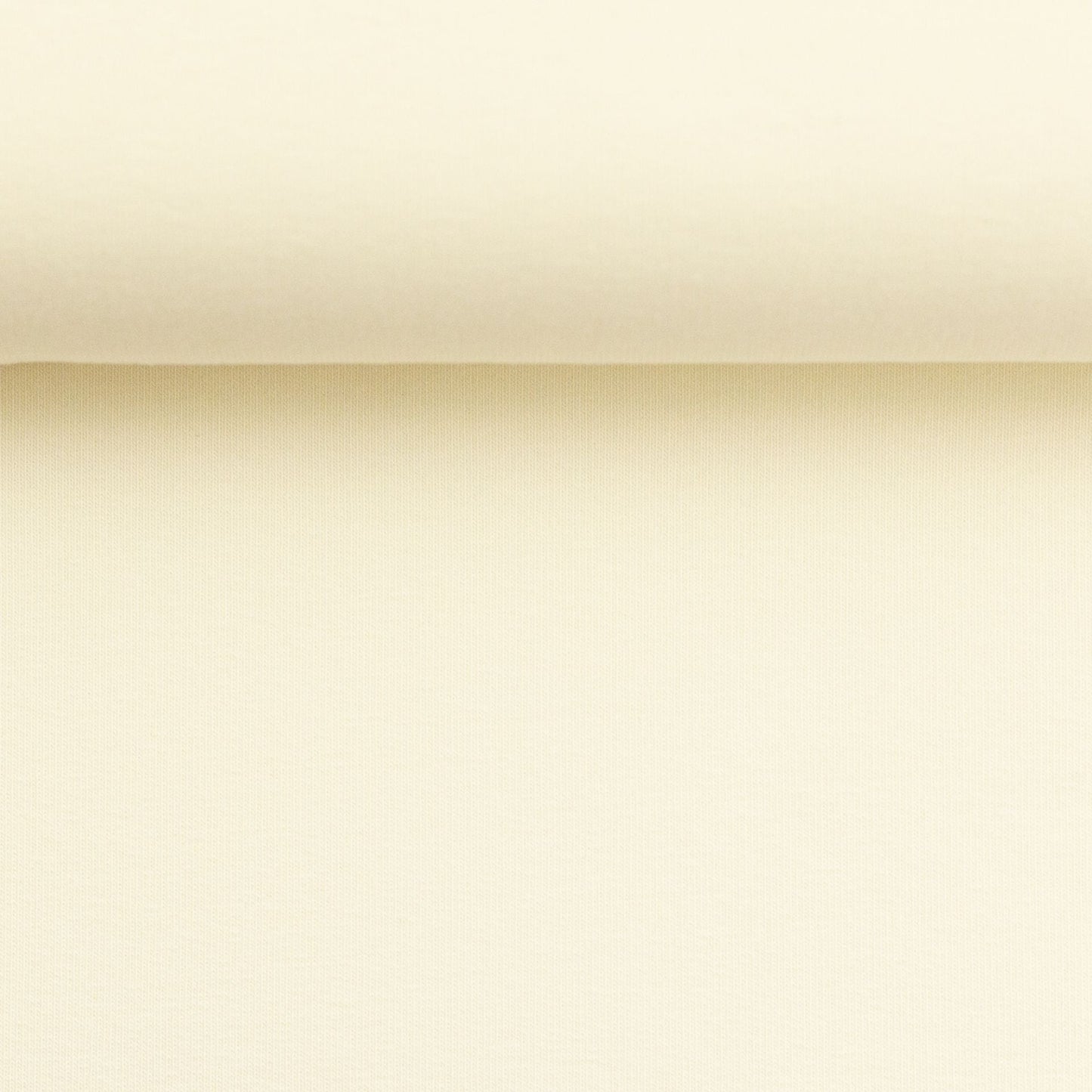 Maille bouclette en coton - blanc lait 240 g/m²