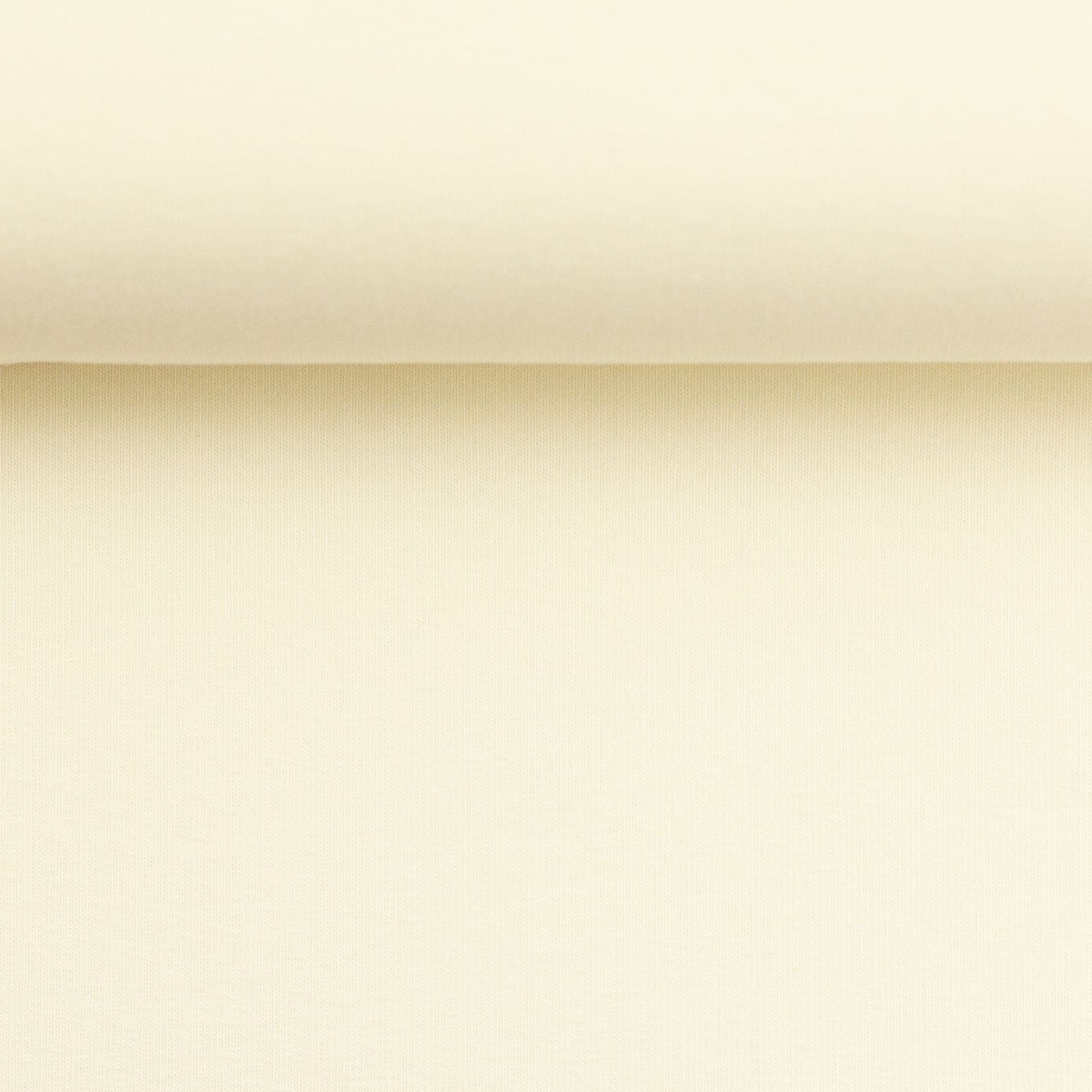 Maille bouclette en coton - blanc lait 240 g/m²