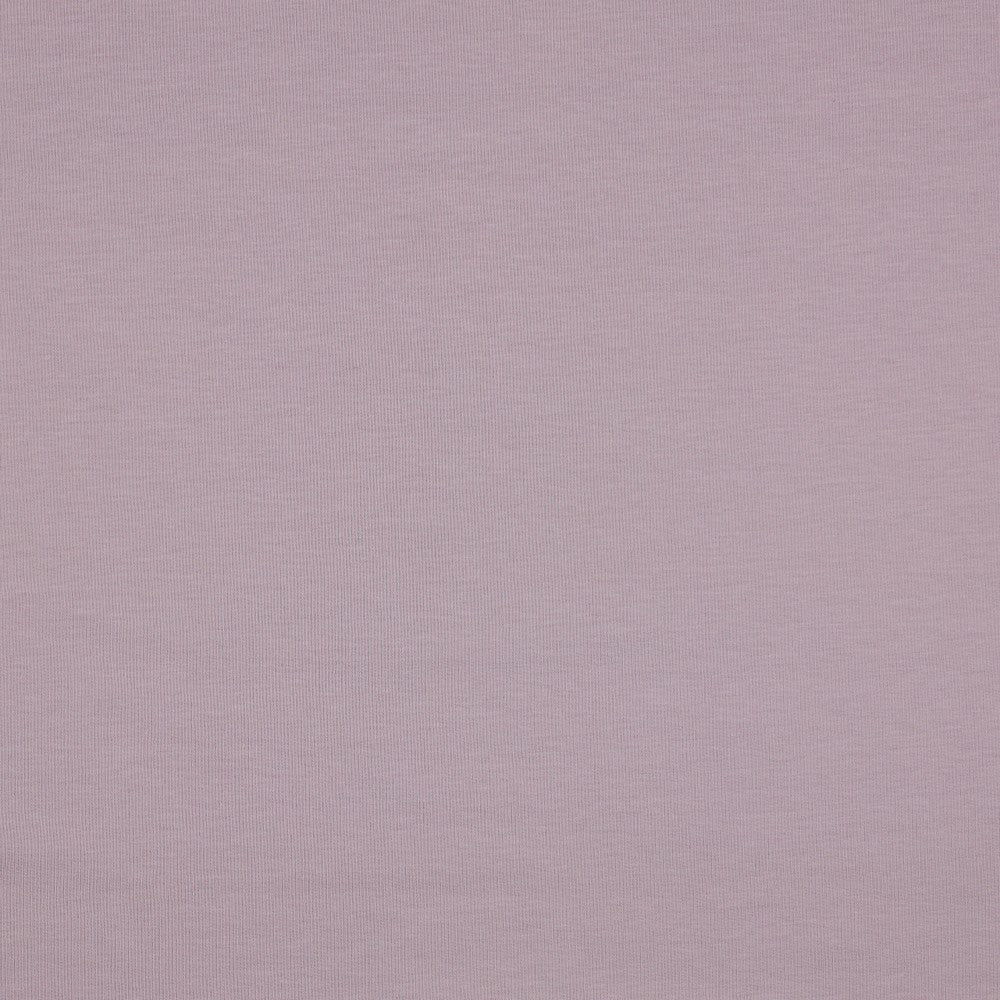 Jersey bouclette en coton rose poudré 235 g/m² (certif. GOTS)