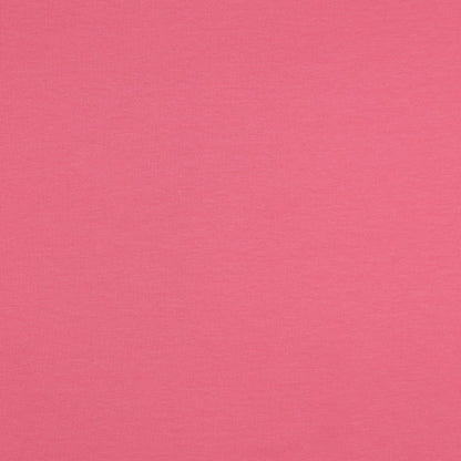 Cotton loopback jersey - pink 235 g/m² (GOTS certified)