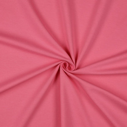 Cotton loop knit - pink 235 g/m² (GOTS certified)