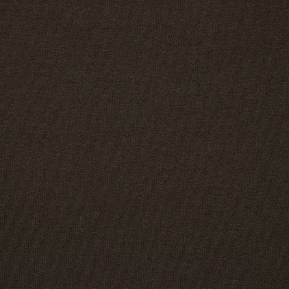 Maille éponge en coton, marron chocolat, 235 g/m² (certif. GOTS)