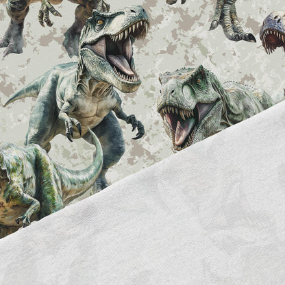 Jersey bouclé en coton - T-Rex 250 g/m²