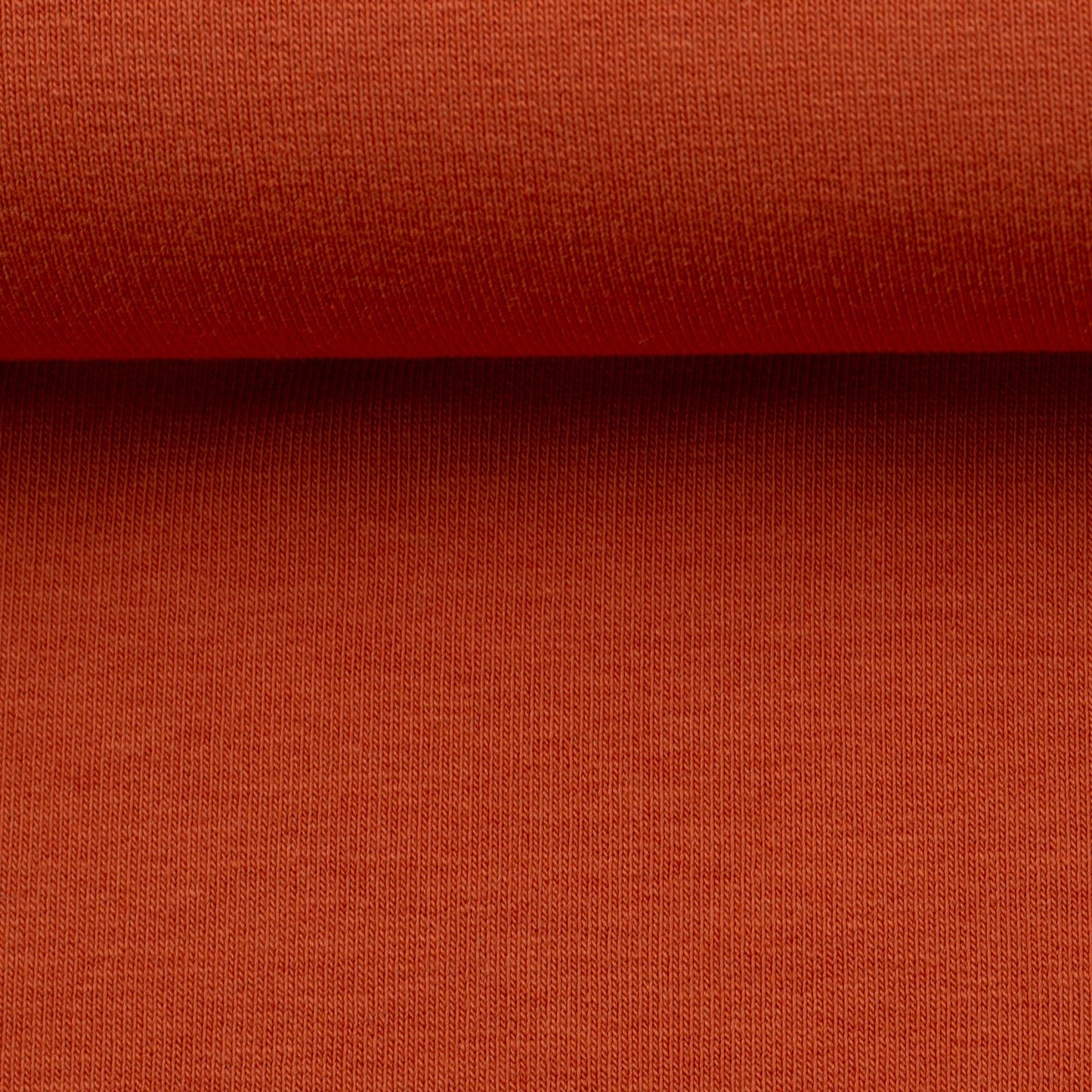 Maille bouclette en coton - terracotta 240 g/m²
