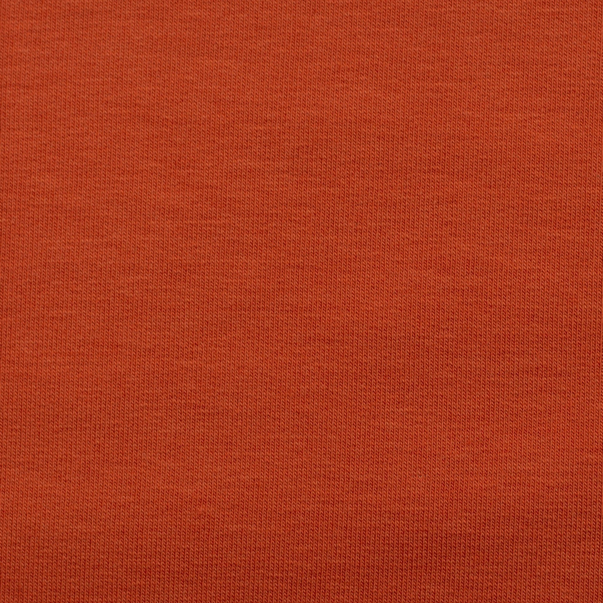 Maille bouclette en coton - terracotta 240 g/m²
