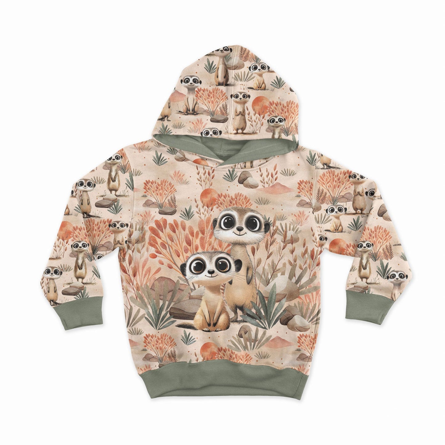 Image d’un tricot à boucle en coton – « fugueurs du désert » 250 g/m² – disponible chez Šarlotes audumi