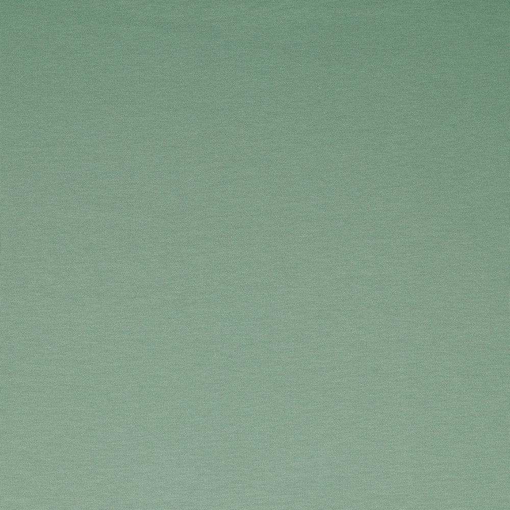 Baumwoll-Loopstrick, dunkles Mint 235 g/m² (GOTS-zert.)