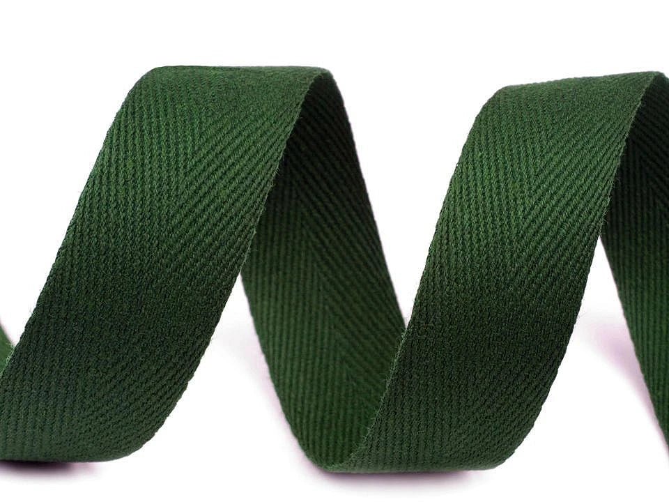 Cotton ribbon | herringbone weave | 20 mm | in various shades