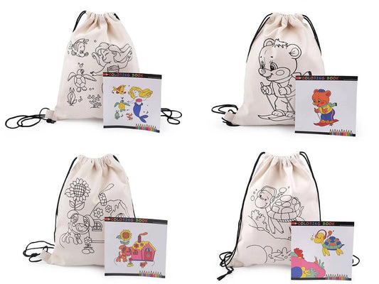 alt
Cotton bag with a coloring picture – dog