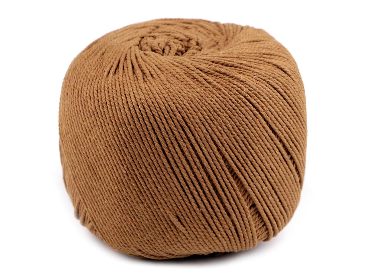 Image avec cordon de macramé en coton 2–2,5 mm, de différentes teintes – disponible chez Šarlotes audumi