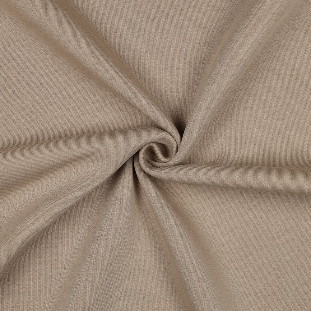 Image avec jersey molletonné en coton - beige 285 g/m² – disponible chez Šarlotes audumi