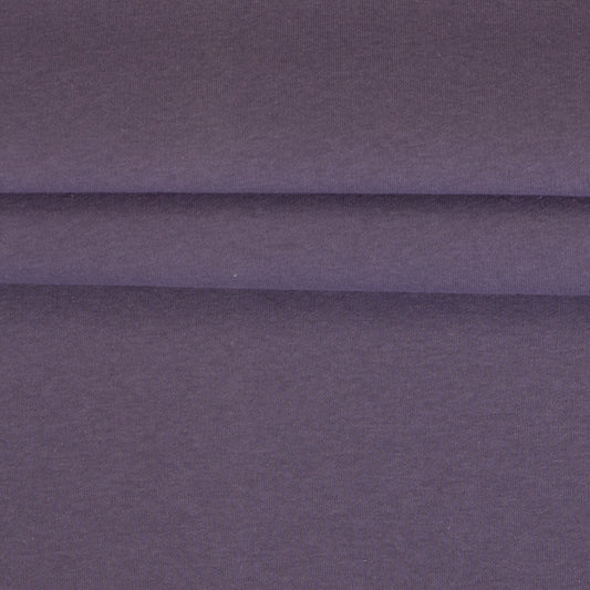 Image de tricot doublé en coton, lilas fumé – disponible en ligne chez Šarlotes audumi