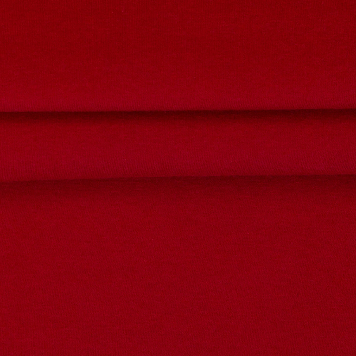Image de tricot en coton molletonné, rouge intense – disponible en ligne chez Šarlotes audumi