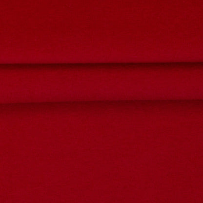 Image de tricot en coton molletonné, rouge intense – disponible en ligne chez Šarlotes audumi