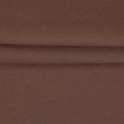 Image de tissu en maille matelassée en coton, brun cannelle – disponible en ligne chez Šarlotes audumi