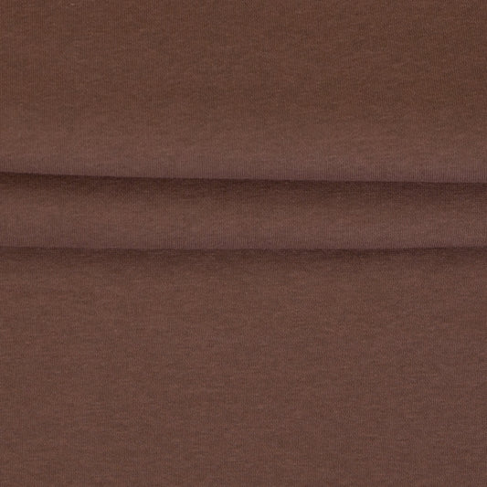 Image de tissu en maille matelassée en coton, brun cannelle – disponible en ligne chez Šarlotes audumi